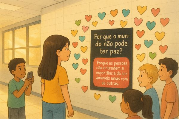 🕊️ “A Corrente da Paz” 3 A Corrente da Paz