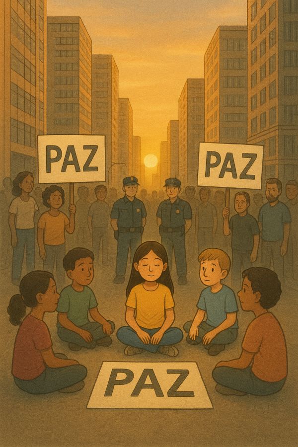 🕊️ “A Corrente da Paz” 4 A Corrente da Paz