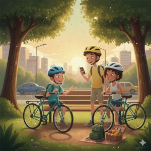 O Ciclista Téo e a Lição do Caminho 4 z224