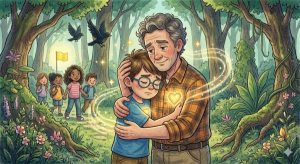 O Resgate de Lucas : Quando Eu Fui a Ovelha Perdida 3 O professor achando Lucas.